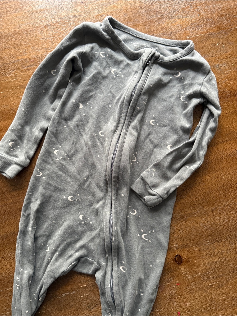 Colored Organics 12-18 month footie pajamas